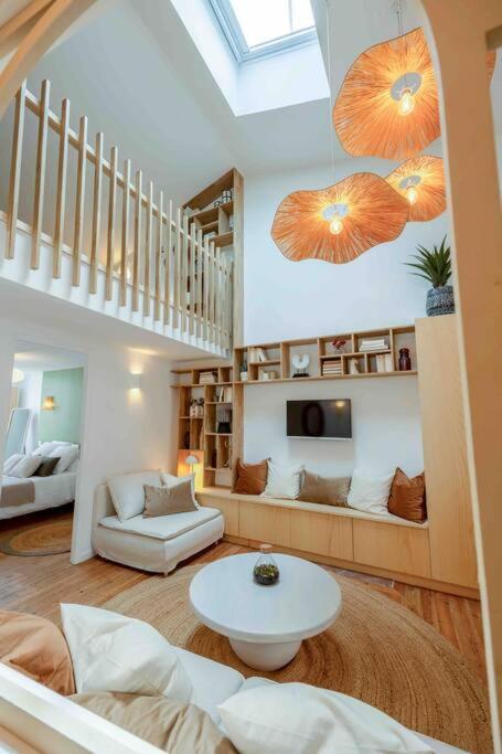 Ღ Mezzanine • T4 Spacieux, Lumineux Et Cosy La Rochelle  Bagian luar foto