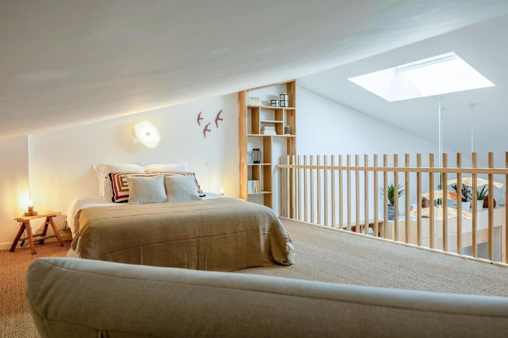 Ღ Mezzanine • T4 Spacieux, Lumineux Et Cosy La Rochelle  Bagian luar foto