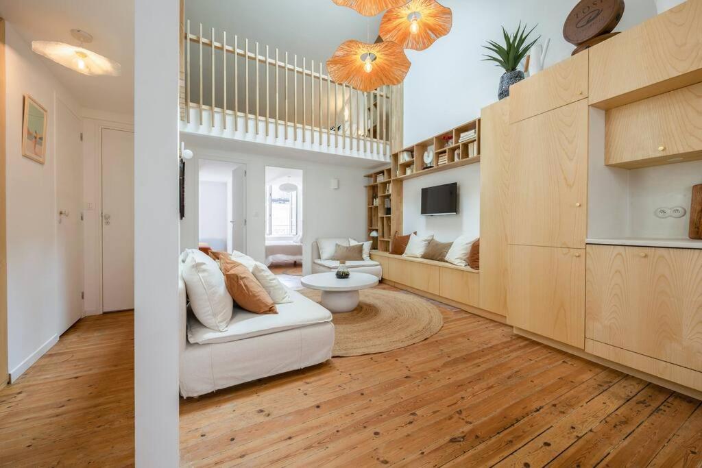 Ღ Mezzanine • T4 Spacieux, Lumineux Et Cosy La Rochelle  Bagian luar foto