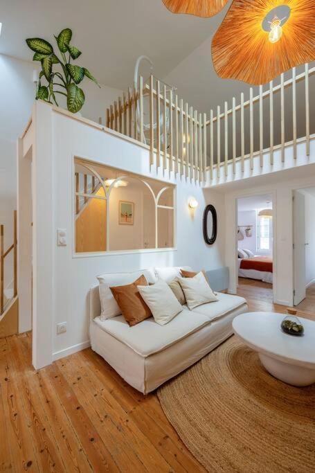 Ღ Mezzanine • T4 Spacieux, Lumineux Et Cosy La Rochelle  Bagian luar foto